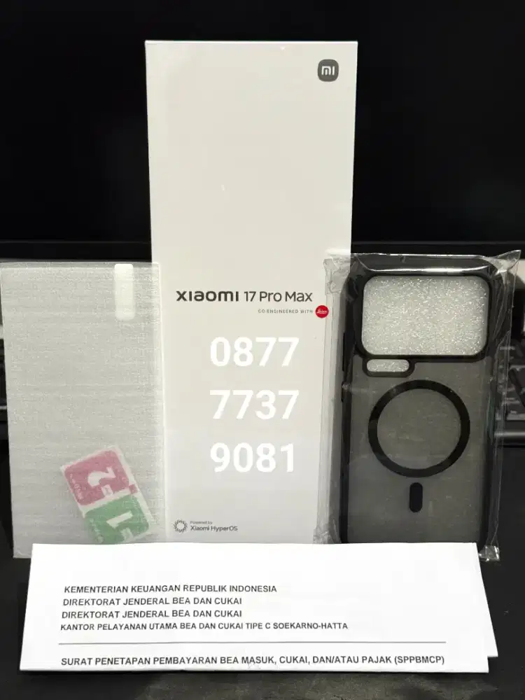 BNIB Xiaomi 17 Pro Max 16/512 GB  Hitam - Bayar Pajak