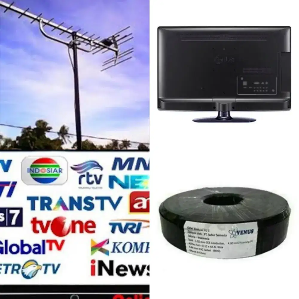 Paket Pasang Antena TV Siaran Digital
