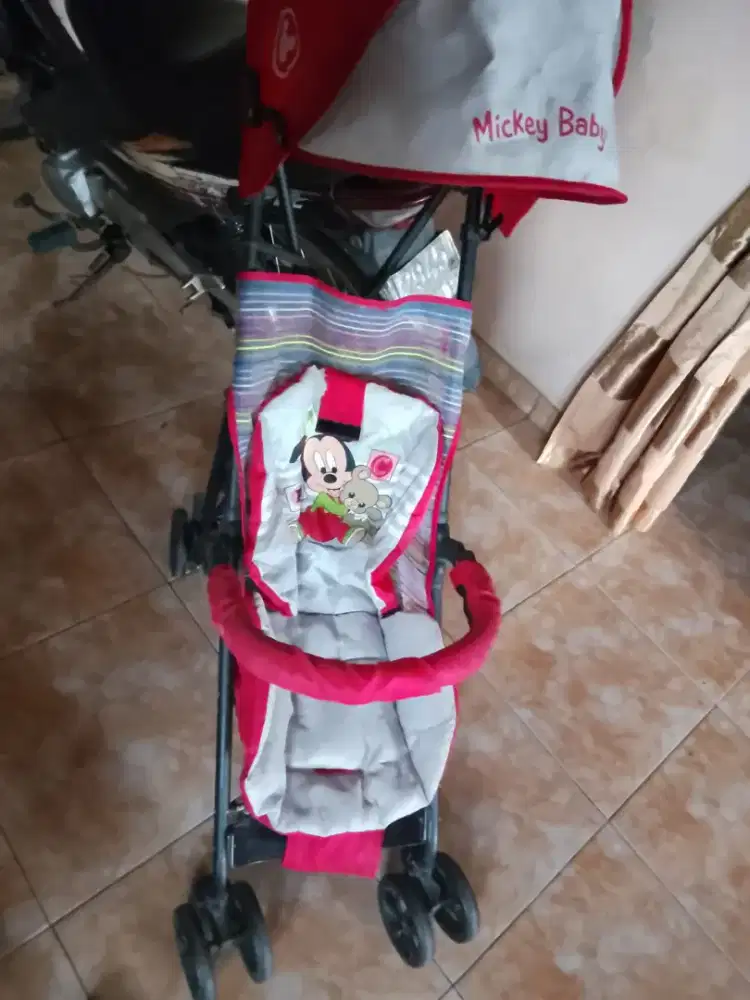 Stroler bayi/anak satu posisi