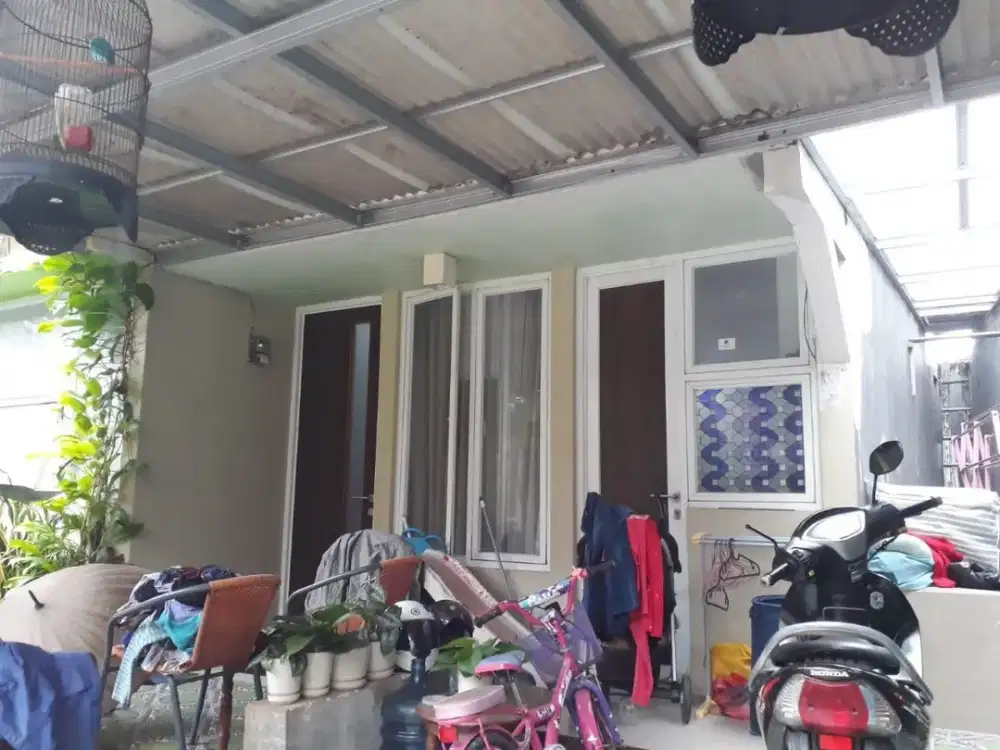 Rumah Siap Huni Cantik Asri 2KT 1KM Type 47/77 Strategis Full Akses Sukamaju Baru Tapos Kota Depok