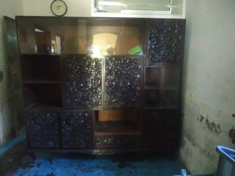 JUAL LEMARI HIAS JATI JEPARA ASLI