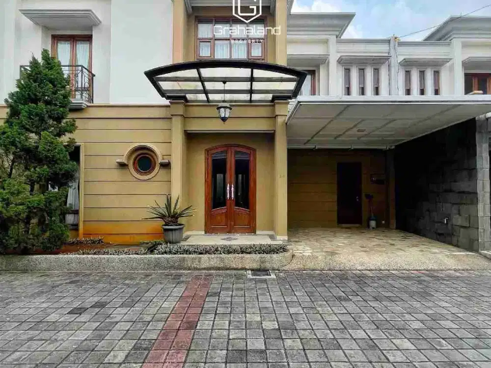 Rumah Baru Mewah Full Furnished Dalam Townhouse Pinggir Jalan Raya Di Kebagusan