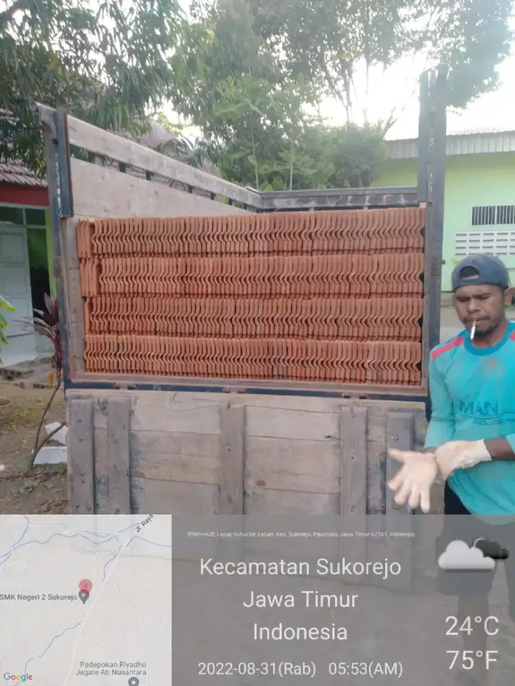 Jual genteng kodok Mojosari ready inden bosku