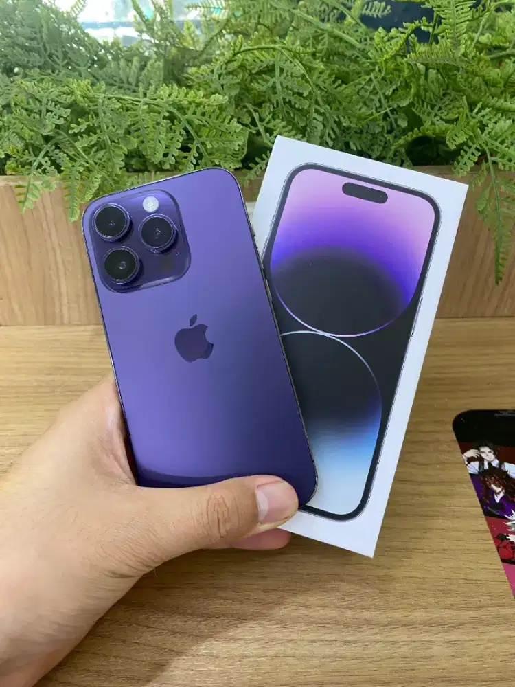 iPhone 14PRO 256GB Deep Purple Imei Resmi Beacukai (Resmi Permanen)