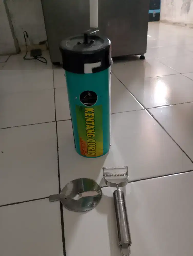 mesin Curly buat kentang goreng