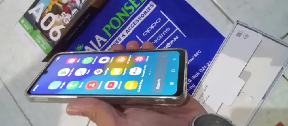 Samsung Murah A06 yg 5G Full set garansi Super Mulus Like New lengkap