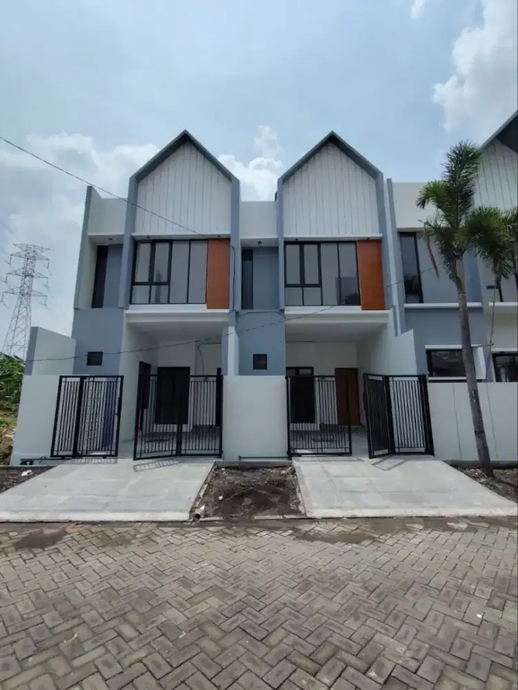 Prapen‼️Jual Rumah Baru dekat Panjang Jiwo,Tenggilis,jemursari