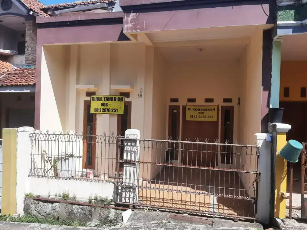 Dikontrakan rumah tinggal 15.000.000