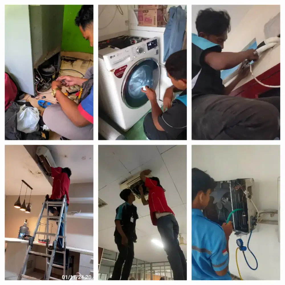 ONLY SERVICE CEK DISPENSER MESIN CUCI WATER HEATER AC KULKAS DLL