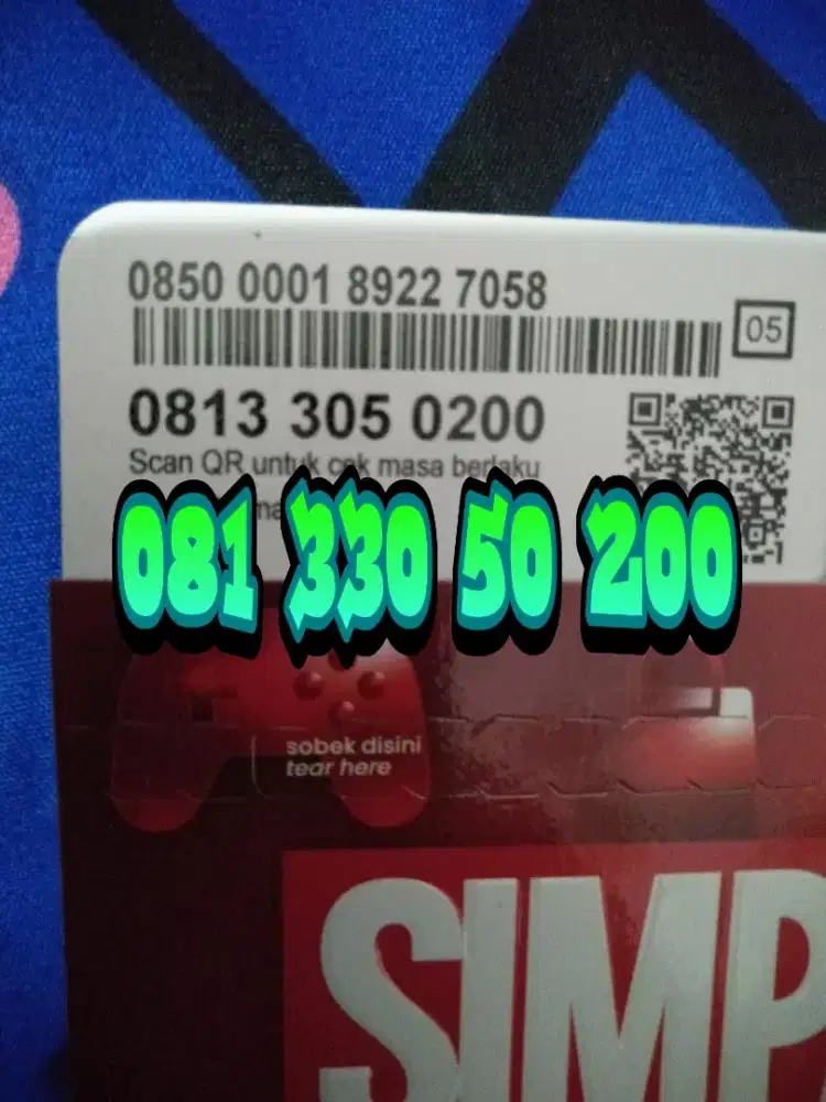 Kartu perdana Telkomsel 11 digit Cantik Ratusan