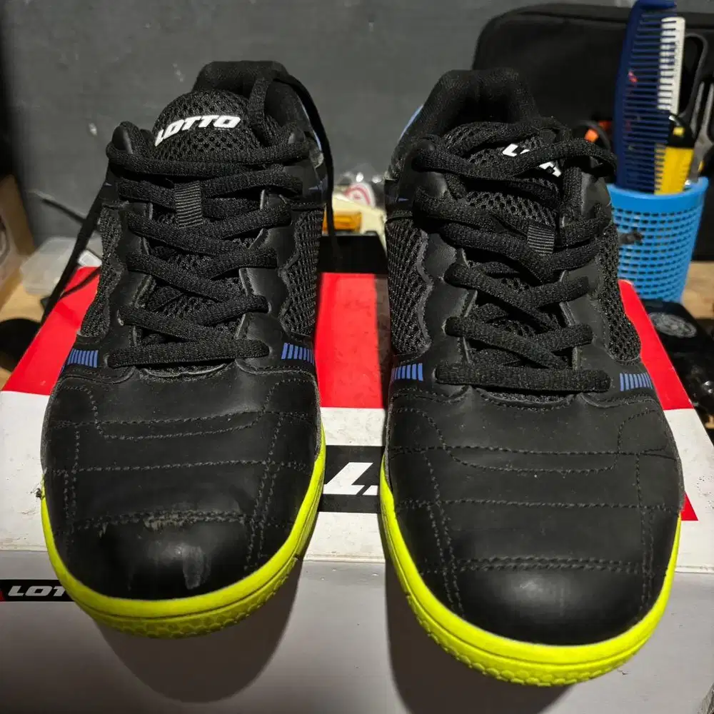 ORIGINAL SEPATU BOLA FUTSAL MINI SOCCER LOTTO CUBA BRAND ITALY SIZE 44