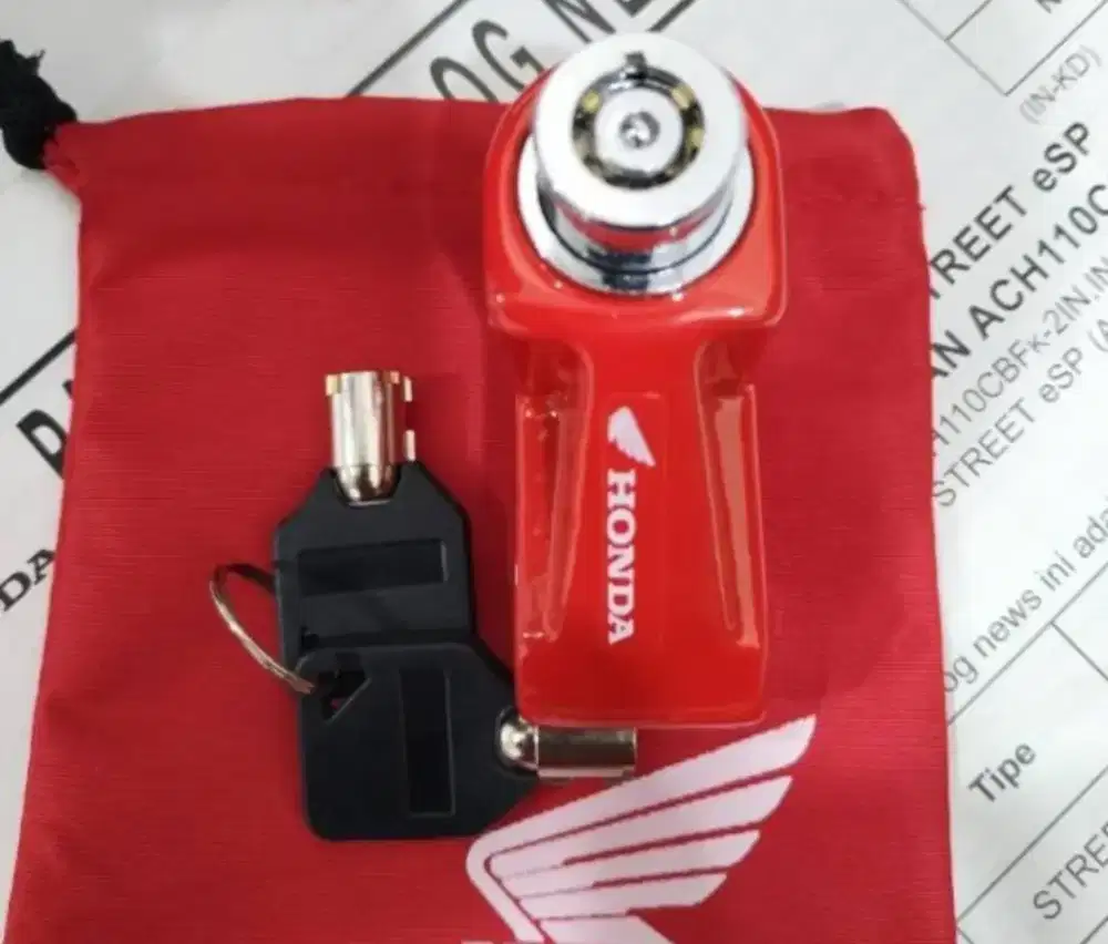 Kunci Cakram Motor Ori Honda