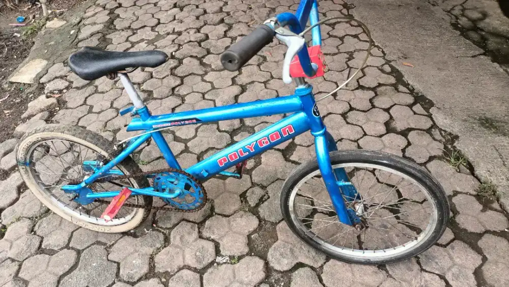 Sepeda BMX uk20 rangka kokoh rem pakem