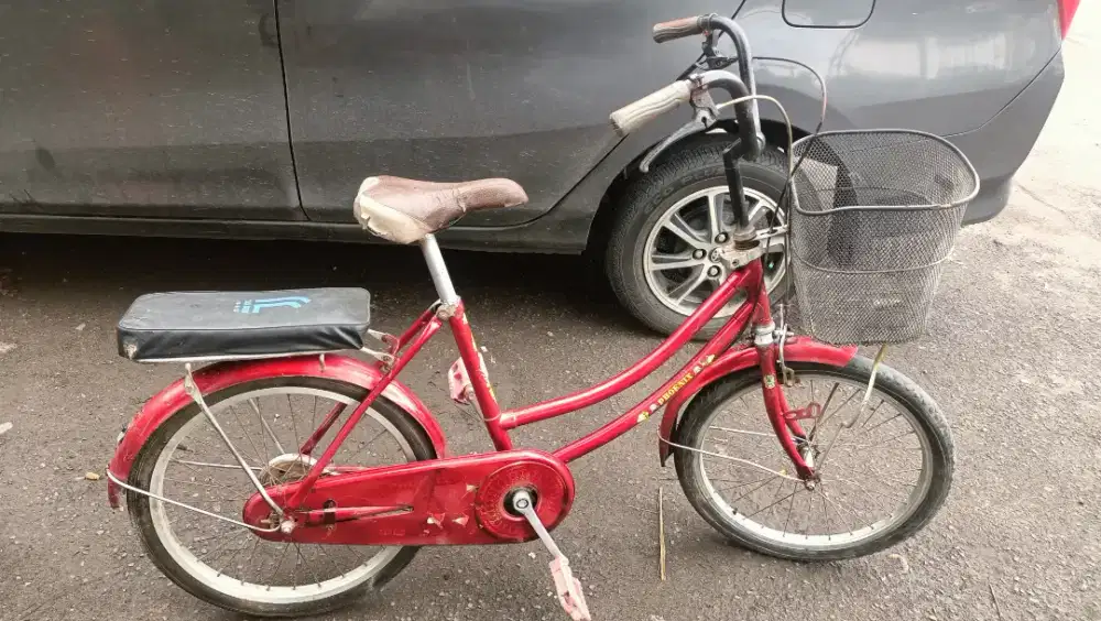 Sepeda mini phonik uk20 rem pakem siap pakai