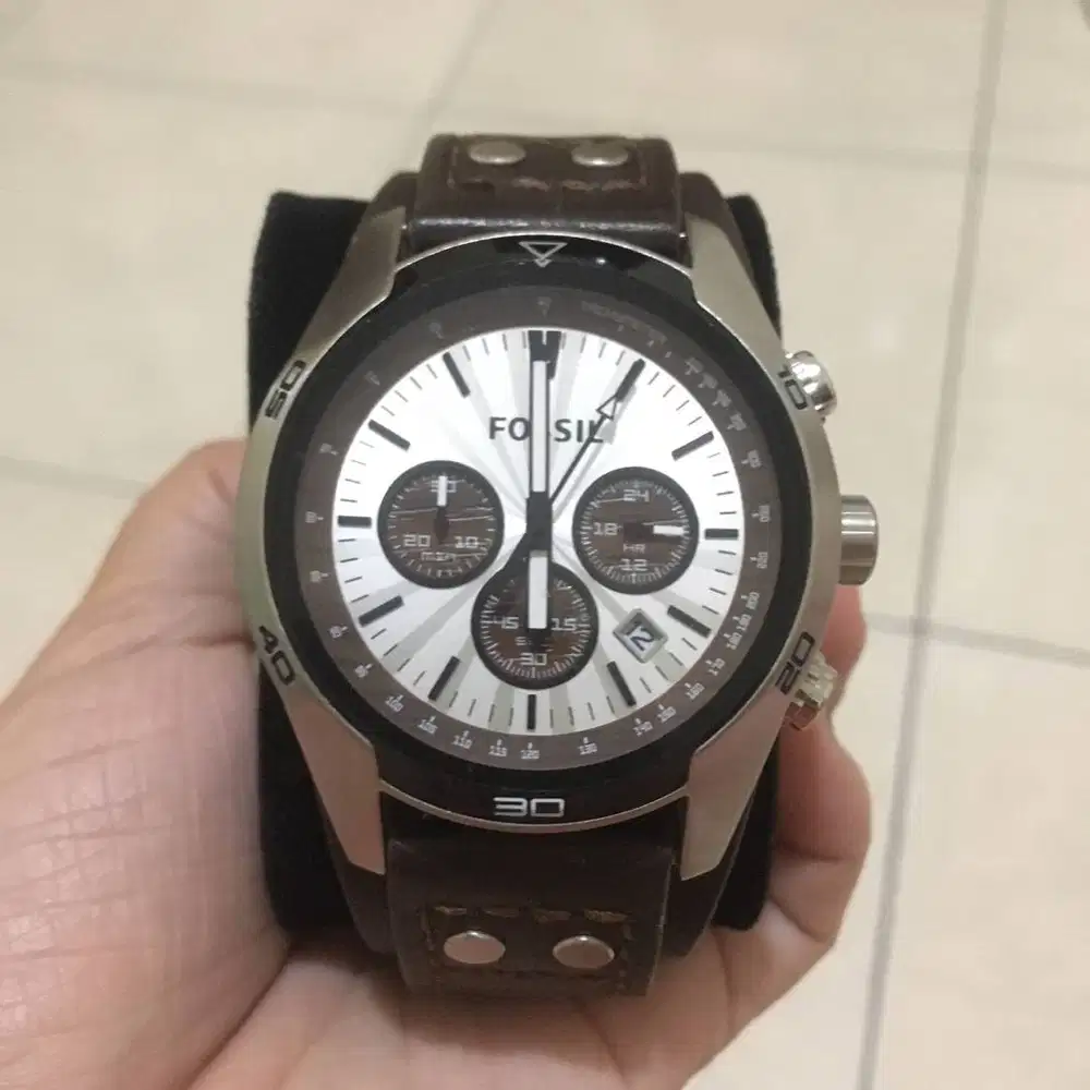 Jam Fossil ch2565 diamter 4 cm rawamangun