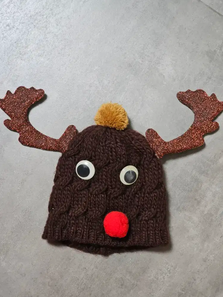 Topi aksesoris natal christmas santa gift kado hadiah