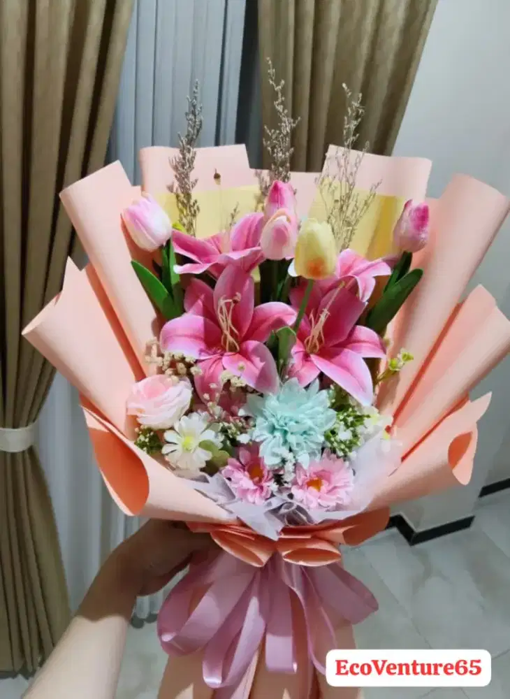PRELOVED Bouquet Cantik, kondisi like new -HSC2025