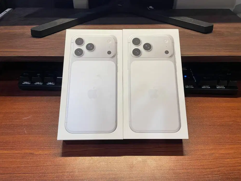 NEW IPHONE 17 PROMAX 256GB SILVER BARU