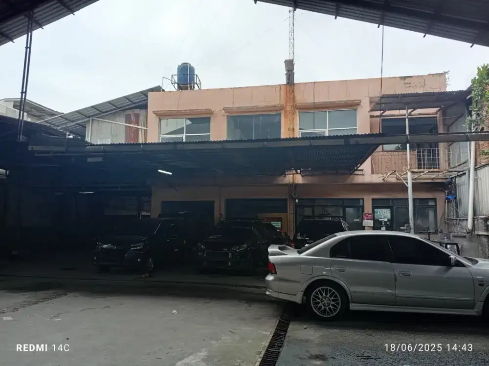 JUAL CEPAT.! WORKSHOP PINGGIR JALAN BINTARA JAYA SUMBER ARTHA - KALIM