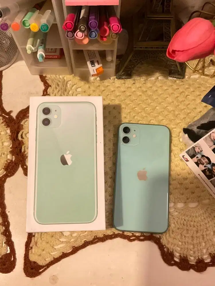 (serious buyer only) iPhone 11 Green ex inter 64GB