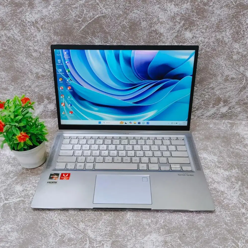 Asus ZenBook M431DA AMD Ryzen 5-3500U Ram 8GB SSD 512GB FHD Backligt