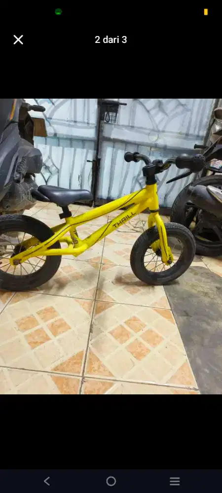 Sepeda balance push bike