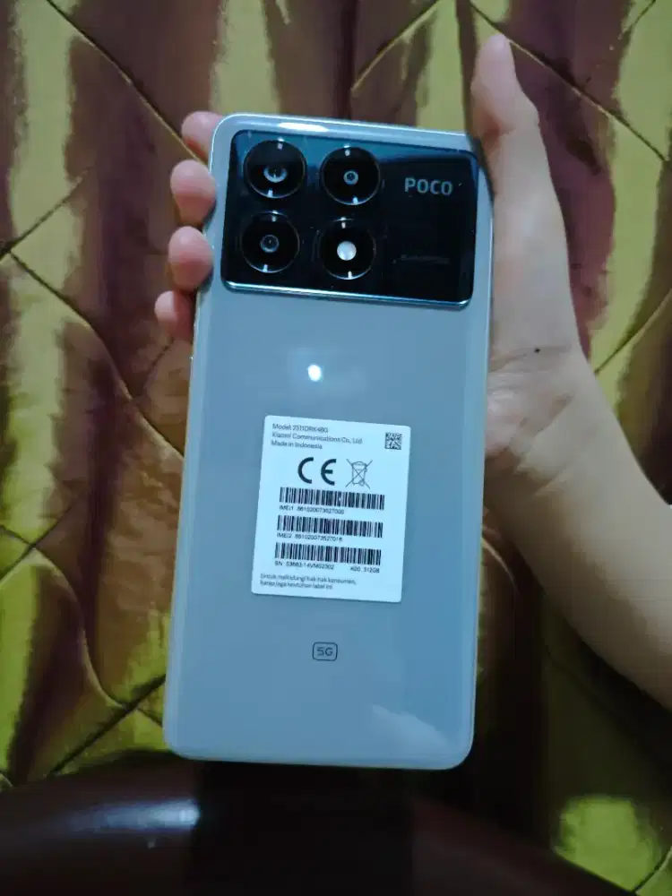 Poco x6 pro 5g silver