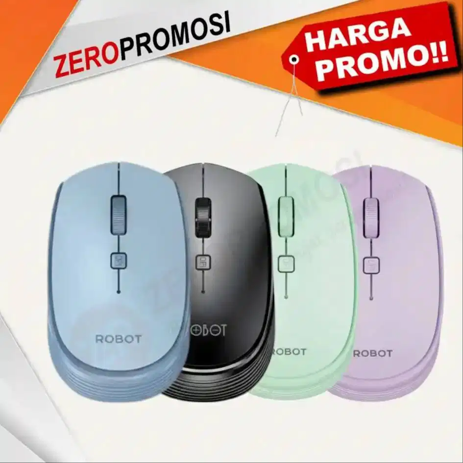 Souvenir Kantor Anti Gagal Mouse ROBOT M205 Custom Logo