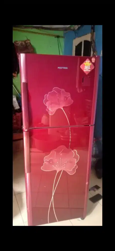 Jual kulkas 2 pintu normal no minus merk POLYTRON BALEZZA