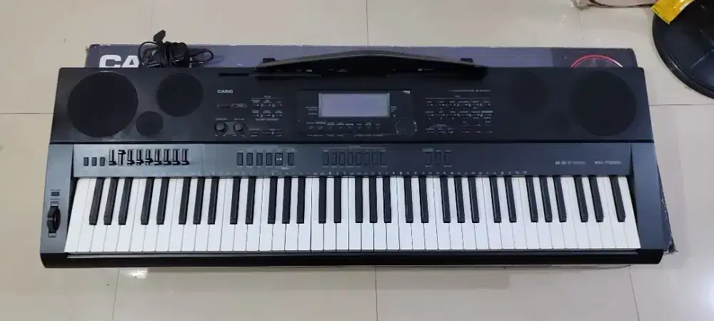 Keyboard Casio WK-7500 Lengkap, Spek oke
