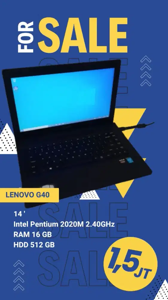 Laptop Lenovo murah