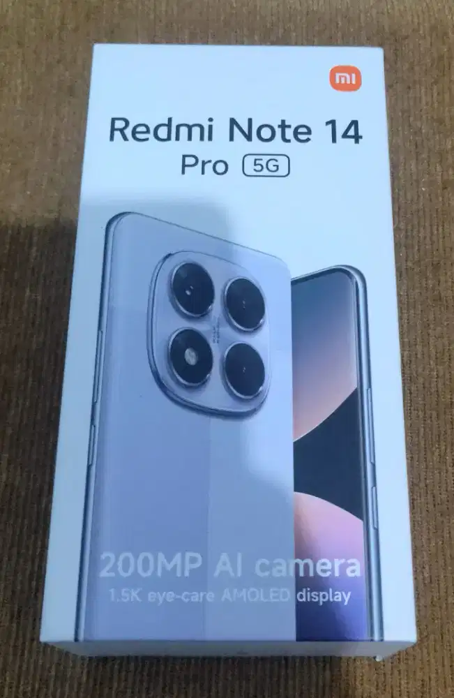 Xiaomi Redmi Note 14 Pro (5G) 8/256 Fullset (2bulanan pakai)