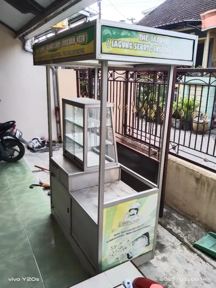 Rombong stainless 120x60 cm