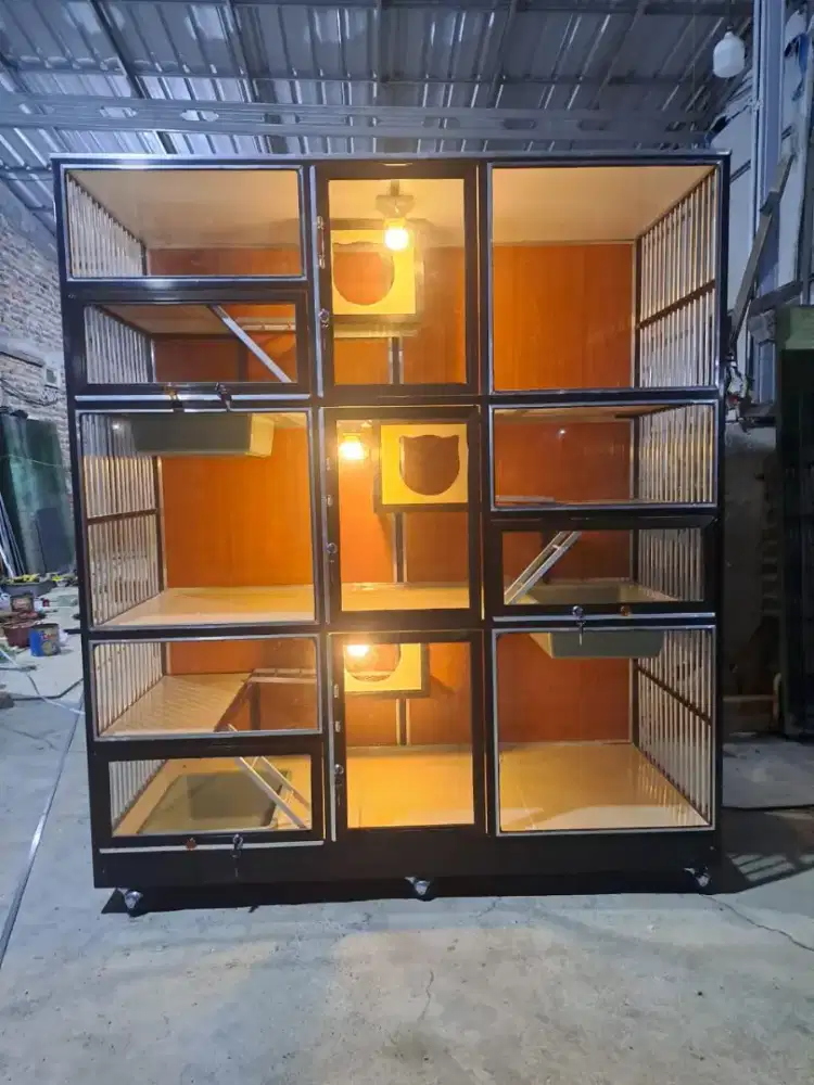 Jual kandang kucing gratis ongkir