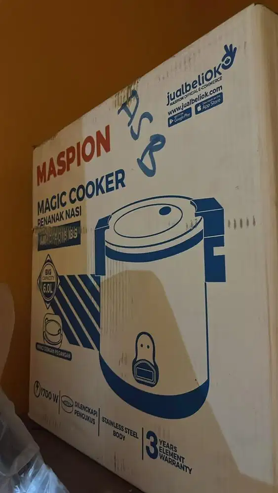 RICE COOKER 6L - BARU DAPAT HADIAH