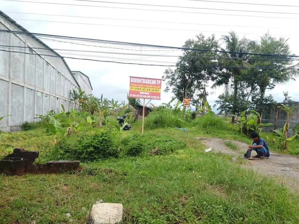 Disewakan Lahan / Tanah Kosong untuk Usaha