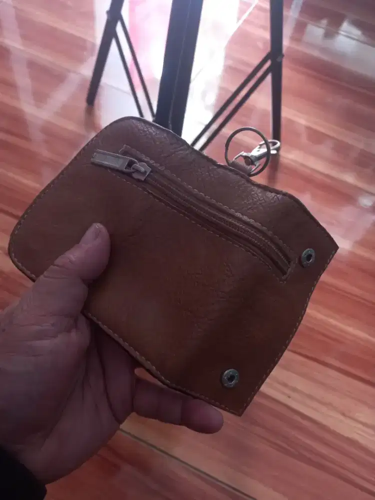 Gantungan kunci kulit asli sapi / domba