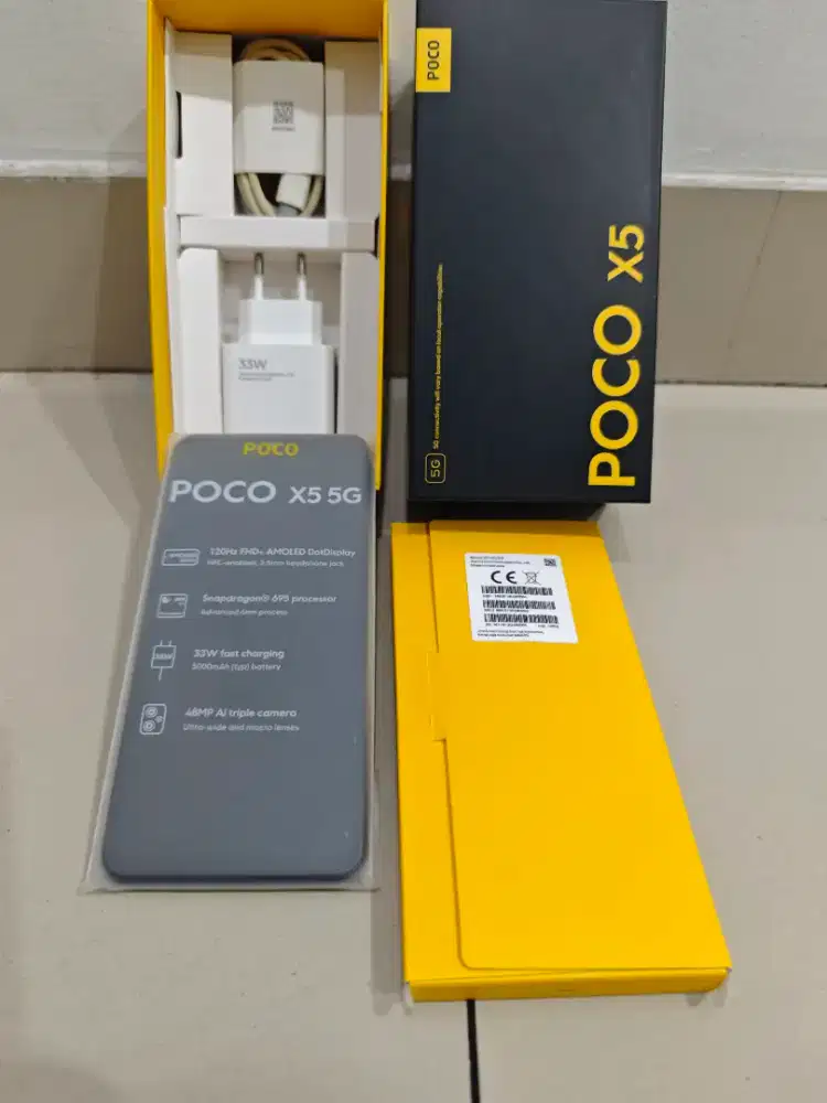 Poco X5 6/128 kondisi mulus