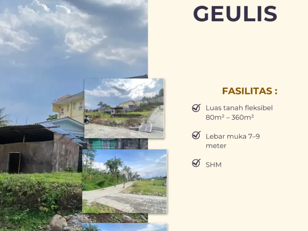 Hanya Berlaku 72 Jam! Promo Khusus Kavling SHM di Jatinangor View Terbaik