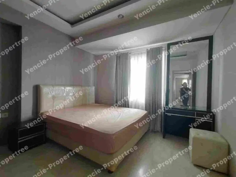 Dijual tipe 2br luas 73m apartment royal mediterania garden residence