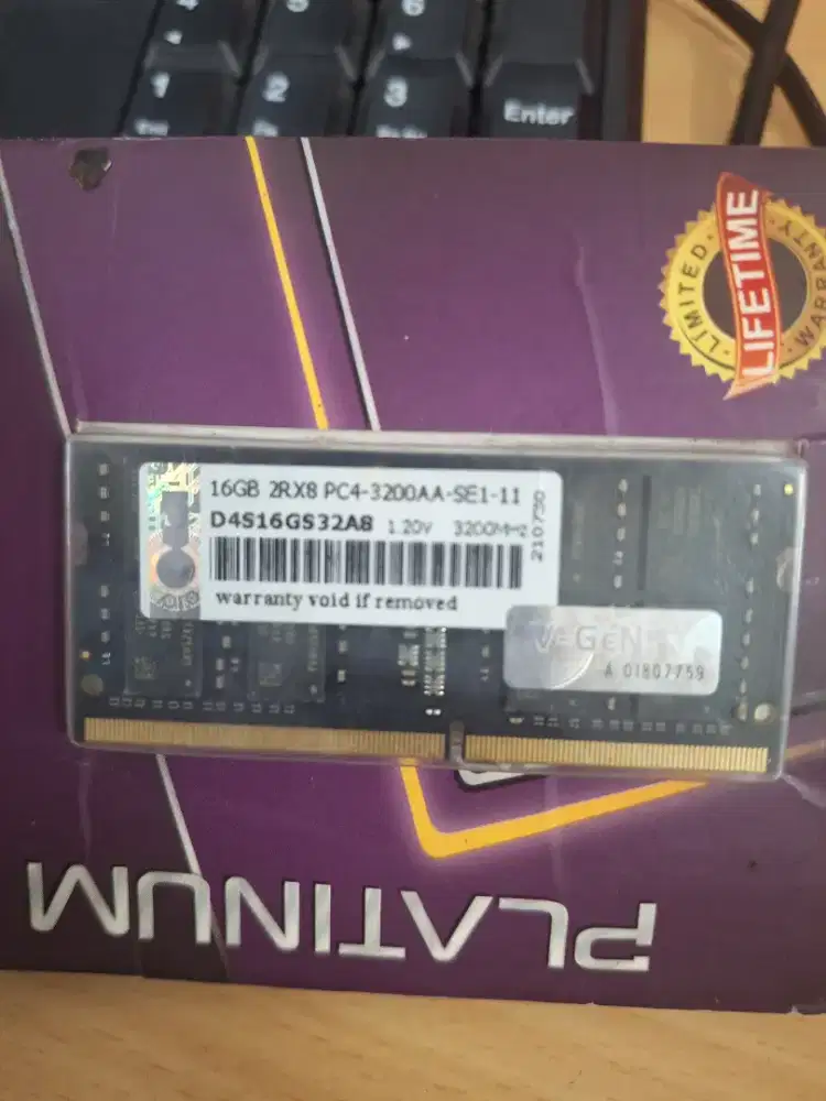 RAM Laptop SODIMM V-Gen Platinum 16GB DDR4