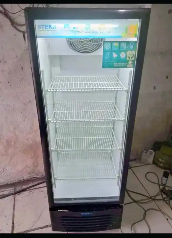 Jual bu kulkas pendingin minuman ukuran 4 rak tanggung