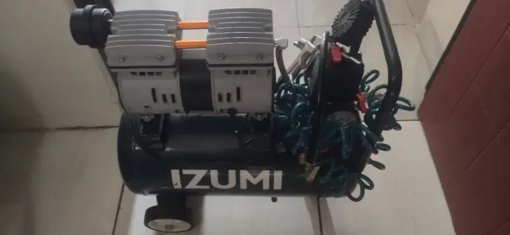Kompresor compressor angin IZUMI oiless bekas