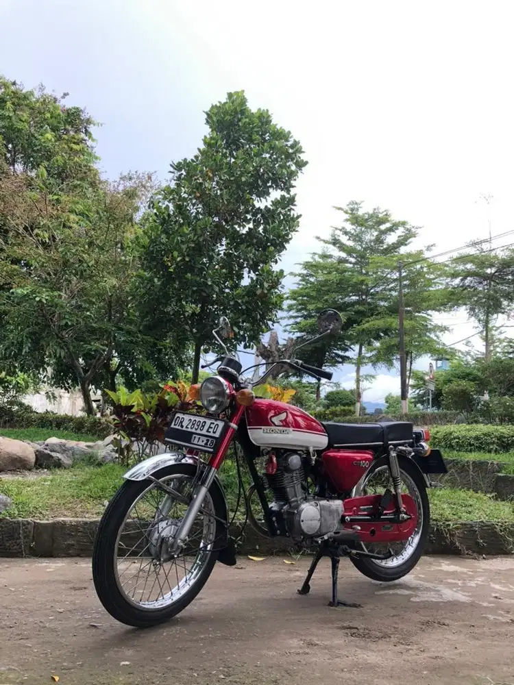 honda cb 100 mesin orisinil