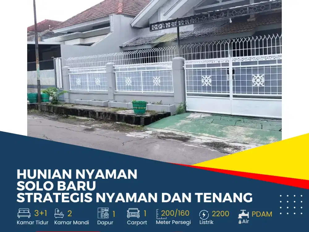 Hunian Perumahan Solo Baru
