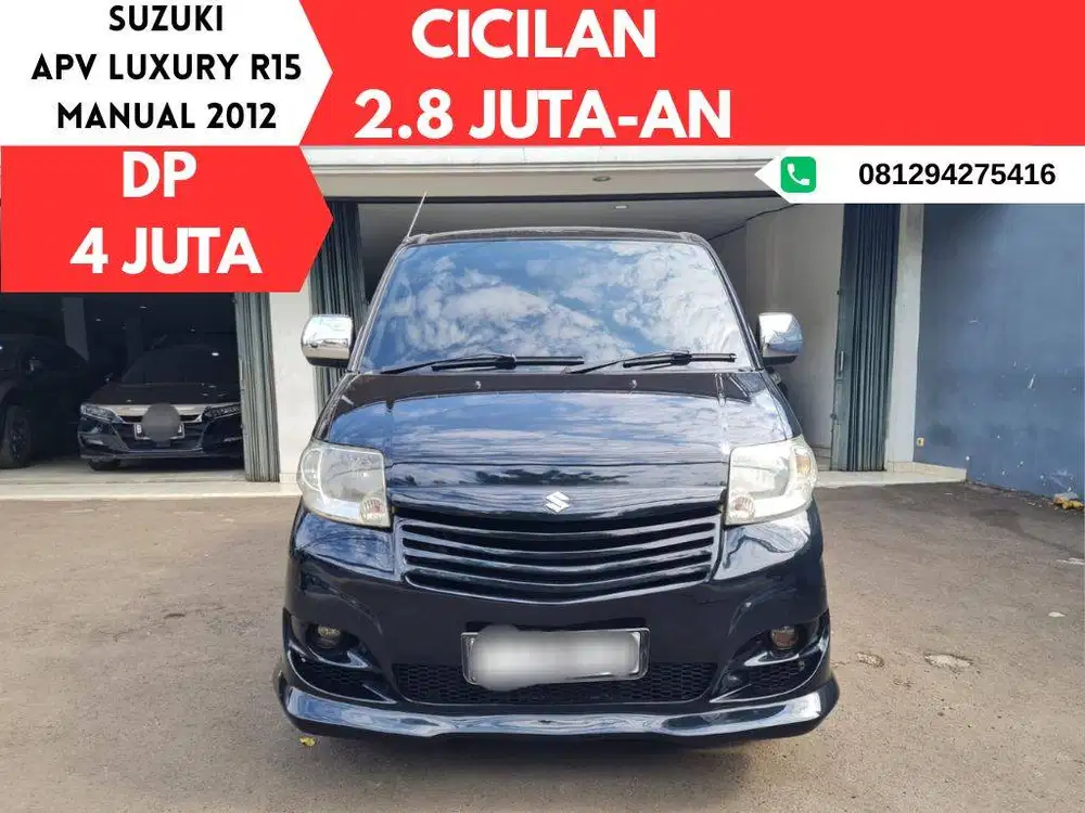 TDP 4 JUTA Suzuki APV SGX Luxury MANUAL 2012