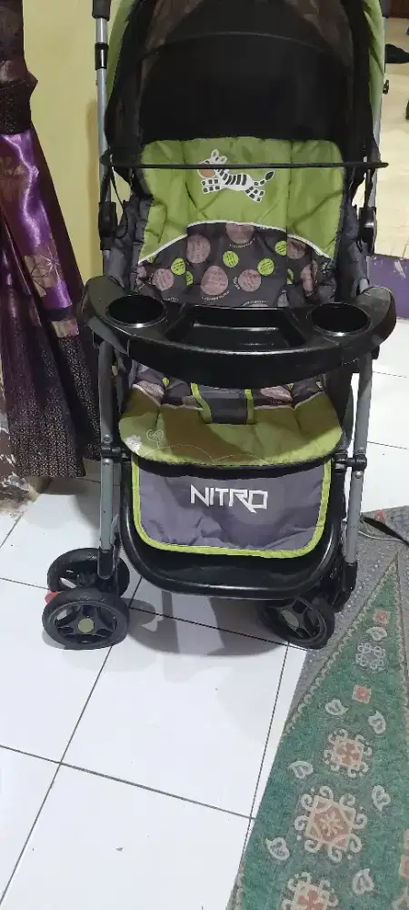 Stroler pliiko bisa dorong da arah