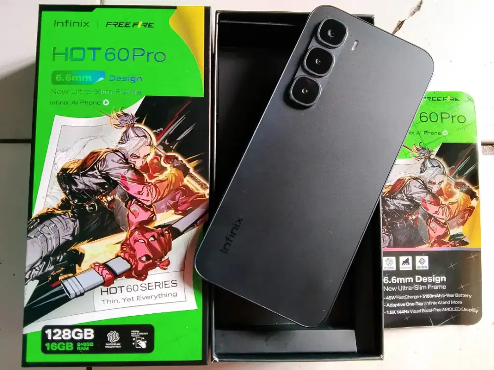 INFINIX HOT 60 PRO RAM 8+8/128