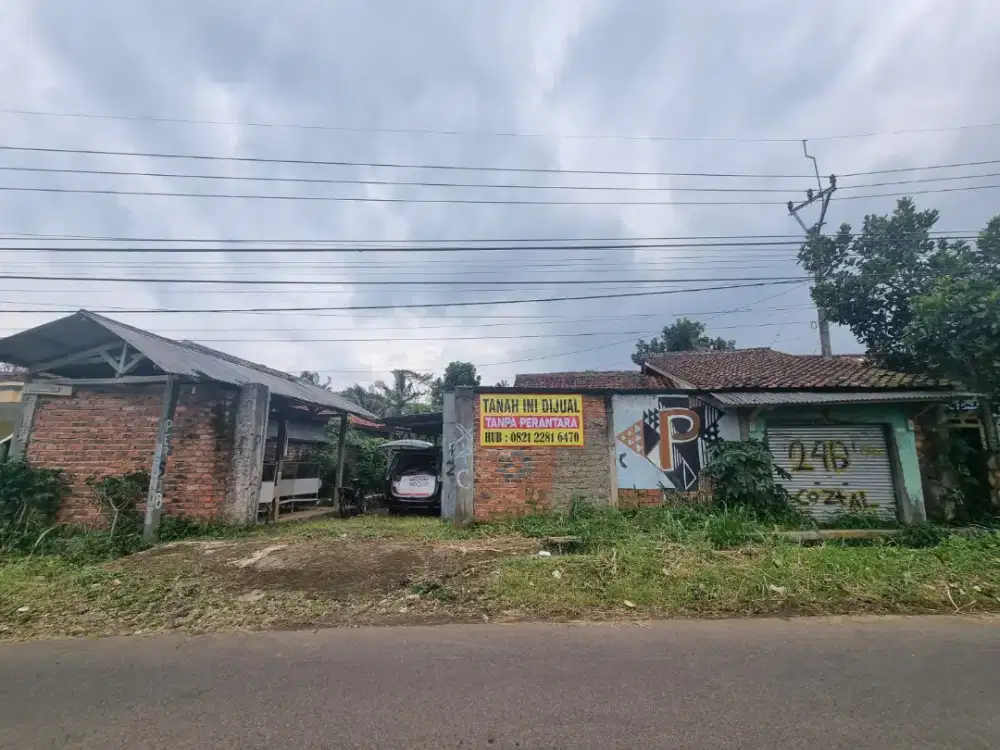 DIJUAL CEPAT – TANAH 2.142 m²-Pinggir Jalan Besar-Lebar Depan 25 Meter