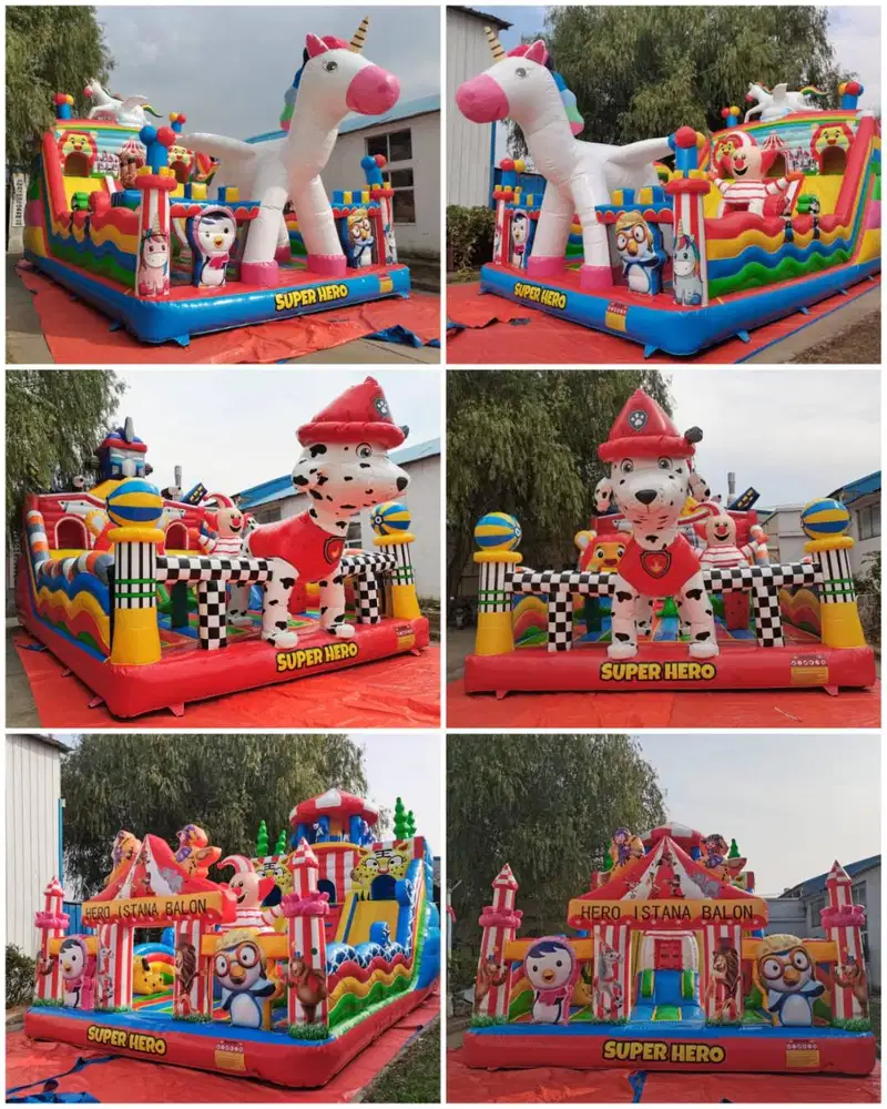 WAHANA BERMAIN ANAK Pusat Mini Playground Indoor | Istana Balon